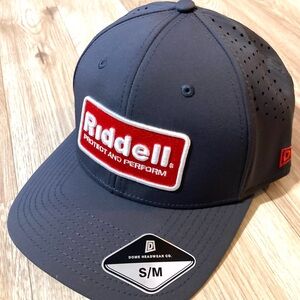 Riddell A-Flex Flexfit hat cap NWT embroidered patch sz S/M